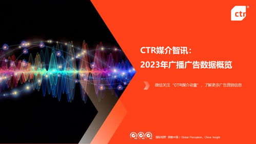 2023全年三大细分广告市场盘点 电视 户外 广播