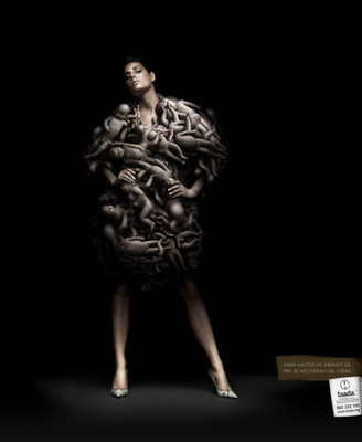 拒绝皮草，拥抱生命